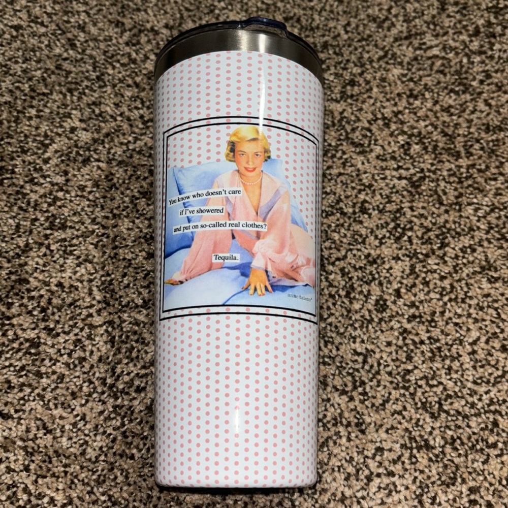 Boston International Drink Stainless Steel Travel Tumbler with Lid, 22-Ounces
